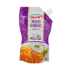 YOUNGS MAYO GARLC SAUCE 200 ML