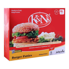 K AND N BURGER PATTIES 16 PCS 1.07KG