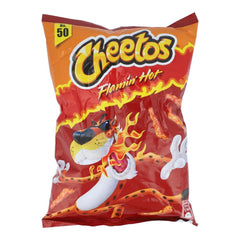 CHEETOS CHIPS RED FLAMING HOT 37 GM
