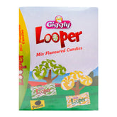 GIGGLY LOOPER MIX FLAVOUR CANDIES 70 PIECES BOX
