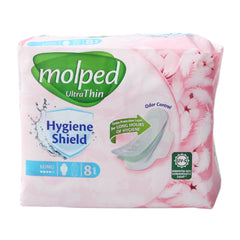 MOLPED ULTRA THIN SANITARY PAD LONG 8 PCS
