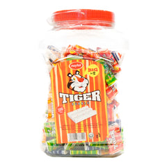 MAYFAIR TIGER BUBBLE GUM 200PC JAR 720 GM