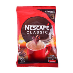 NESCAFE CLASSIC COFFE SACHET 16 CUPS 25GM