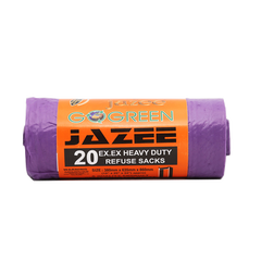 JAZEE SACKS 20 EXTRA HEAVY DUTY 20 PACK
