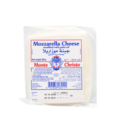 MONTE CHRISTO MOZZARELLA CHEESE 200 GM