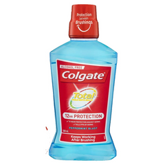 COLGATE MOUTH WASH TOTAL PEPPERMINT BLAST 500 ML