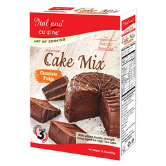 ITALIANO CAKE MIX CHOCOLATE FUDGE 435 GM
