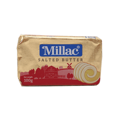 MILLAC SALTED BUTTER 100GM