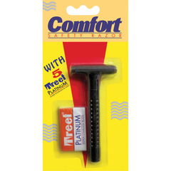 TREET COMFORT SAFETY RAZOR WITH 5 BLADE 1PCS