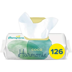PAMPERS BABY WIPES ORGANIC COCONUT OIL 42 PC