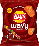 LAYS WAVY BBQ CHIPS 26 GM