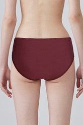 BLS - Papillon Cotton Panty - Burgundy