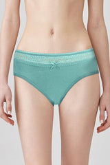 BLS - Papillon Cotton Panty - Sea Green