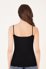 BLS - Zorica Stretchable Cotton Camisole - Black