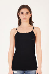 BLS - Zorica Stretchable Cotton Camisole - Black