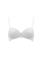 BLS - Belva Soft Padded Cotton Teen Bra - White