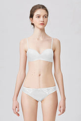 BLS - Belva Soft Padded Cotton Teen Bra - White