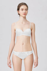 BLS - Belva Soft Padded Cotton Teen Bra - White