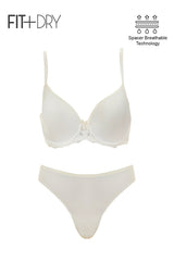 BLS - Breathable Wired And Light Padded Bra - Ivory