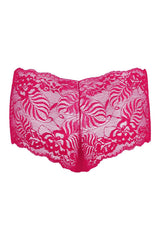 BLS - Liza Lace Boyshort - Fuchsia