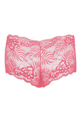 BLS - Liza Lace Boyshort - Pomegranate