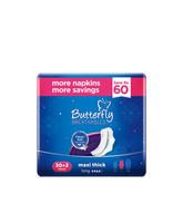 BUTTERFLY BREATHABLES MAXI THICK LONG TRIO PACK 32 PCS