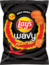 LAYS WAVY FLAMING HOT CHIPS 18 GM