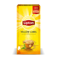 LIPTON TEA YELLOW LABEL 25 BLACK TEA BAGS 50 GM