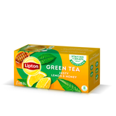 LIPTON GREEN TEA ZESTY LEMON HONEY 25BAGS