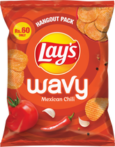 LAYS WAVY MEXICAN CHILI CHIPS 44 GM