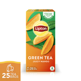 LIPTON GREEN TEA MANGO 25BAGS