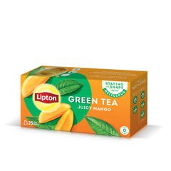 LIPTON GREEN TEA MANGO 25BAGS