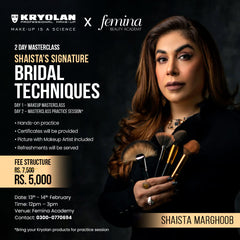Kryolan X Femina Makeup Master Class Ticket