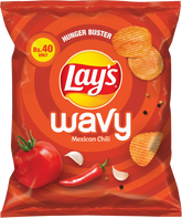 LAYS WAVY MEXICAN CHILI CHIPS 30 GM