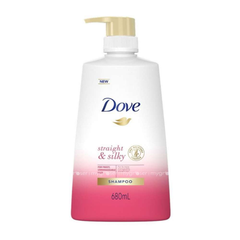 DOVE SHAMPOO STRAIGHT & SILKY 680 ML