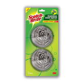 SCOTCH BRITE SPIRAL STAINLESS STEEL JUMBO 2 IN 1