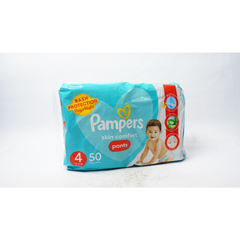 PAMPERS PANTS MEGA PACK MAXI 4 50PCS 10-14 KG