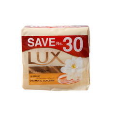 LUX SOAP VELVET GLOW JASMINE VITAMIN E 3X128 GM