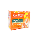 PALMOLIVE SOAP REFRESHING CITRUS AND CREAM 3X98 GM