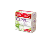 CAPRI SOAP REFRESHING PURIFYING GREEN TEA 3PC PACK 405GM