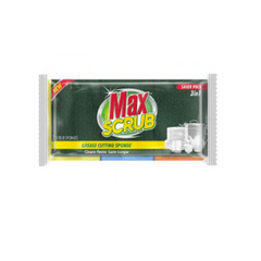 MAX GREASING CUTTING MULTI LARGE 3IN1 SPONGE WITH SCRUB