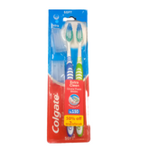 COLGATE TOOTH BRUSH EXTRA CLEAN TWIN PACK SOFT
