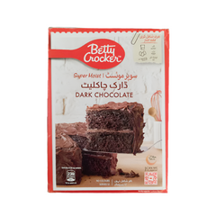 BETTY CROCKER CAKE MIX SUPER MOIST DARK CHOCOLATE 500 GM
