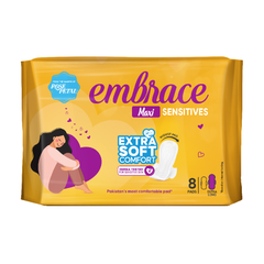 FAMCARE SENSITIVE MAXI PADS EXTRA LONG