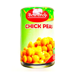 DEW DROP CHICK PEAS TIN 380 GM