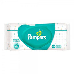 PAMPERS BABY WIPES SENSITIVE 56 CLIP WIPES