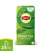 LIPTON GREEN TEA PURE CLASSIC 25BAGS 32.5 GM
