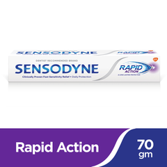 SENSODYNE TOOTH PASTE RAPID ACTION LONG LASTING 70 GM
