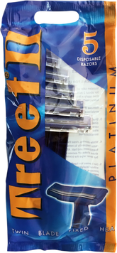 TREET 2 PLATINUM DISPOSABLE RAZOR 5PCS POUCH