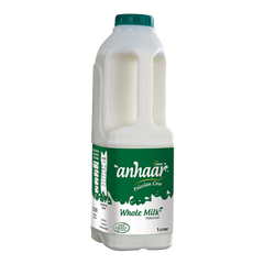 ANHAAR WHOLE MILK 1 LTR
